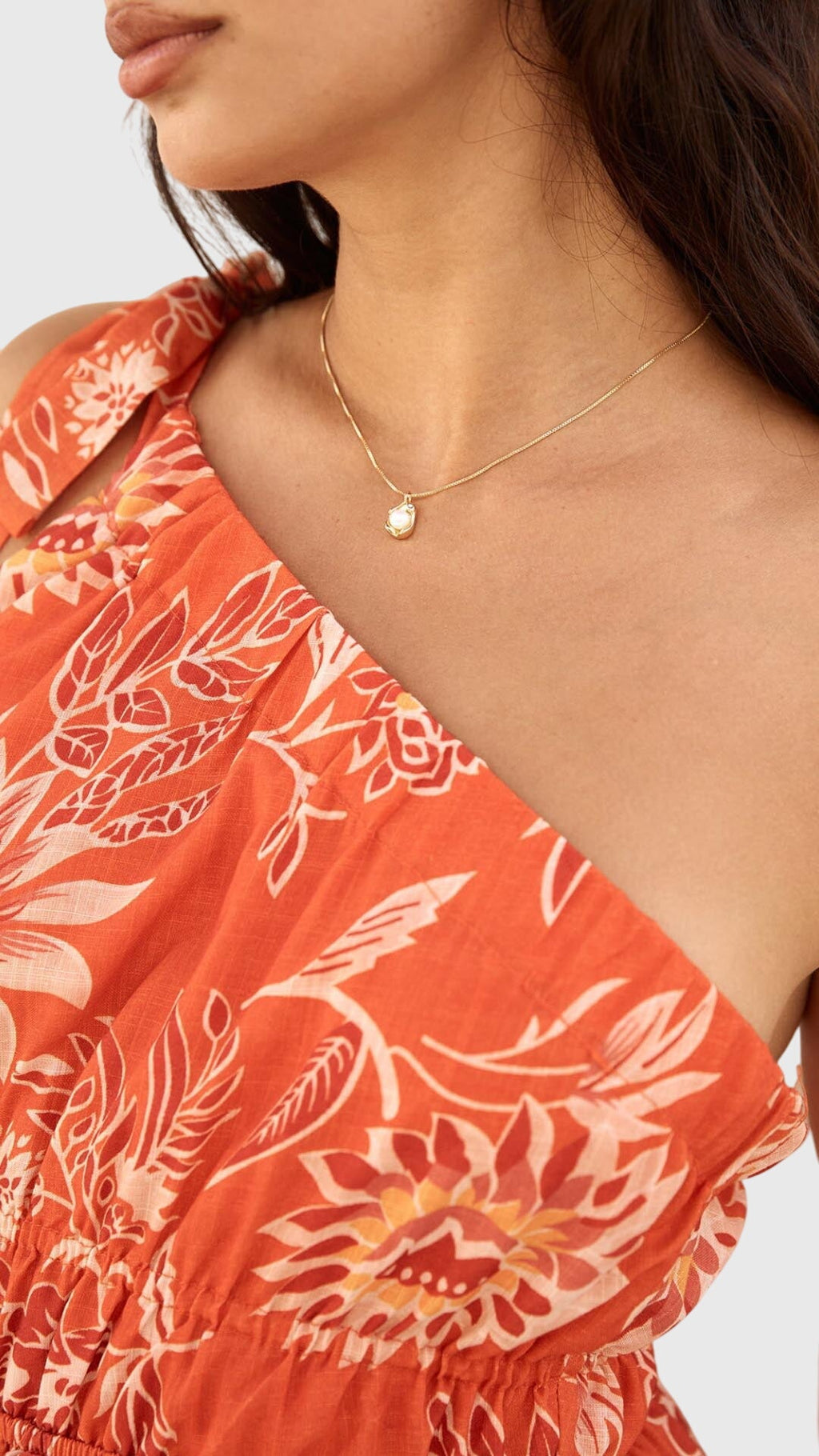 Bailira™ | Gold Pearl Pendant Necklace
