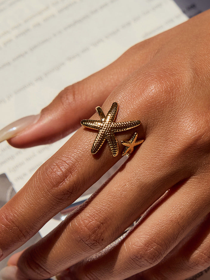 Mikara™ | Starfish Open Ring