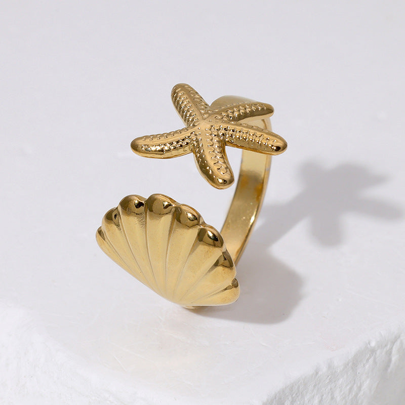 Mikara™ | Starfish Open Ring