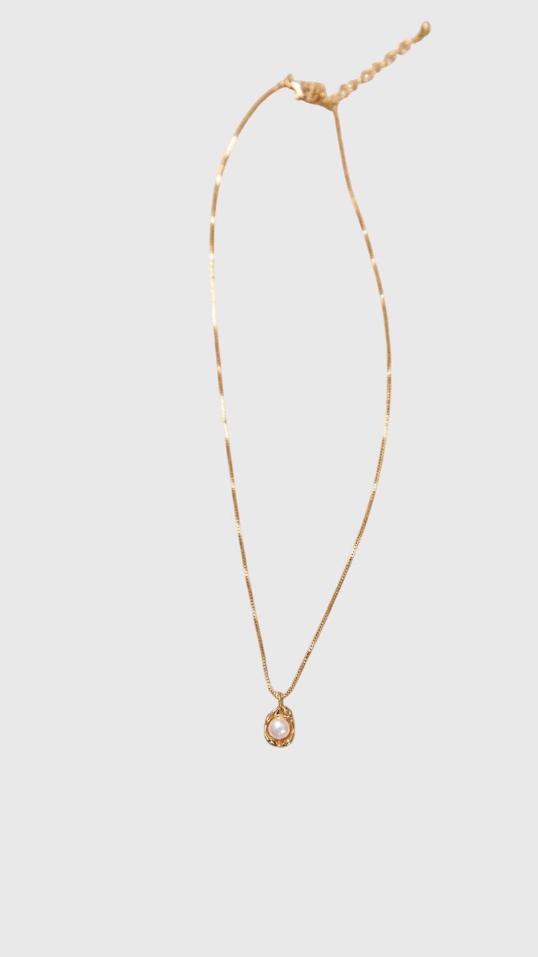 Bailira™ | Gold Pearl Pendant Necklace